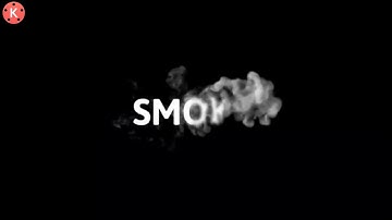 How to Make Smoke Text Reveal Animation intro in Kinemaster || In Hindi || Kinemaster video editing