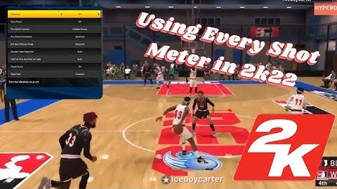 Using Every Shot Meter at The Rec Center- NBA 2K22