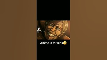 Scary scene in Attack on Titan