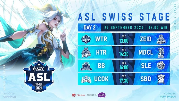 16 Tim AOV Siap Mulai ASL 2024 Winter Total Hadiah Rp 250 Juta