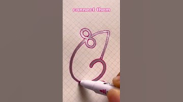 Draw a little mouse with a few numbers #simplestrokes #draw #simpledrawing  #digitalpainting