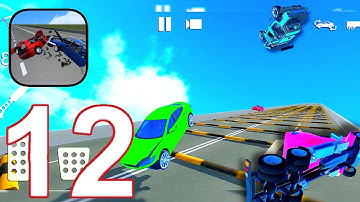 Car Crash Simulator : Accident - Speedbumps 4 Gameplay Walkthrough,Car Crashes Game( iOS, Android)