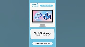 Read our new Blog on - What Is Mainframe to Cloud Migration? #mainframes #clouds #migrate #business