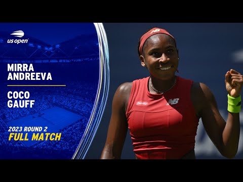 Coco Gauff vs. Mirra Andreeva Full Match | 2023 US Open Round 2