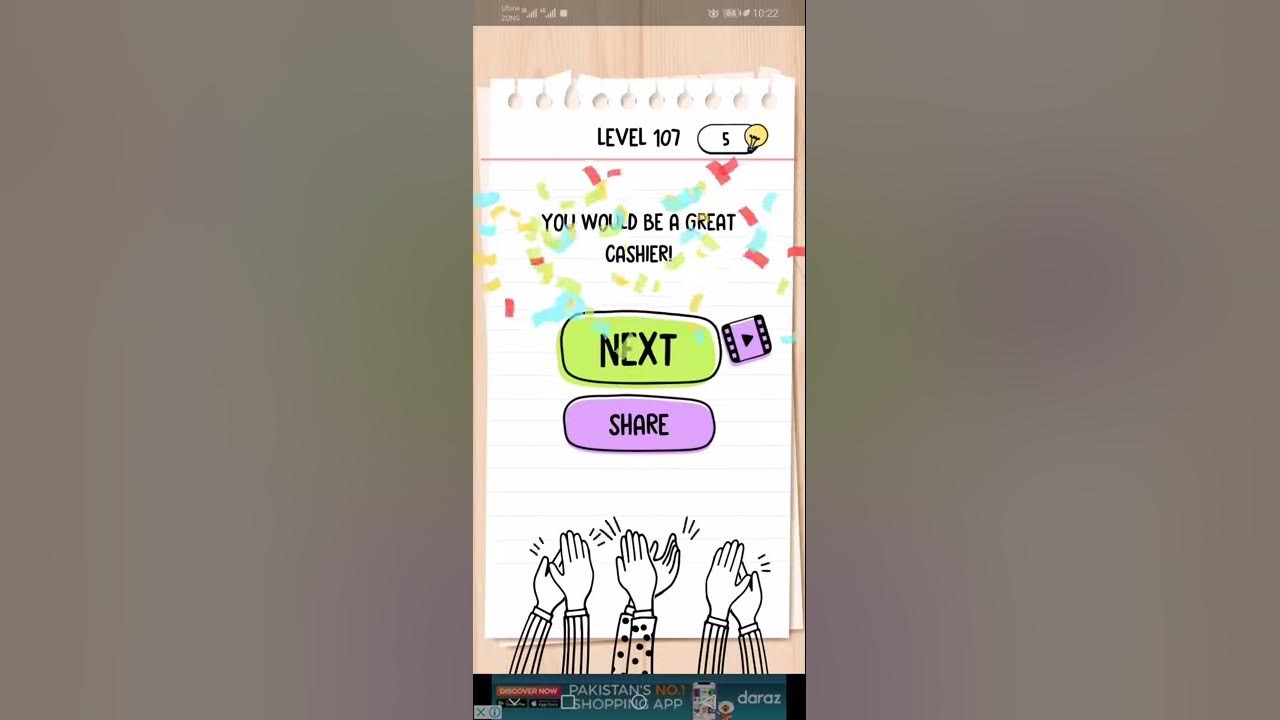 Brain test Level 107 What is the total cost Walkthrough YouTube