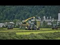 2 schnitt silage fendt und john deere