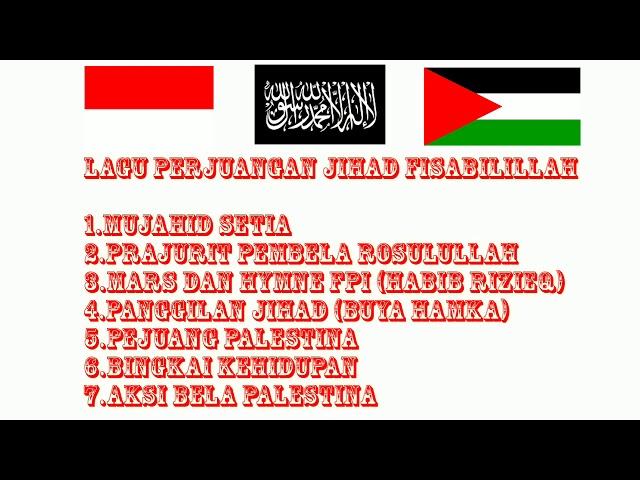 Lagu Perjuangan Islam#Lagu Jihad#Aksi Bela Palestina class=