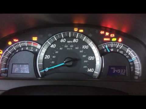2014 Toyota Camry reset maintenance light - YouTube