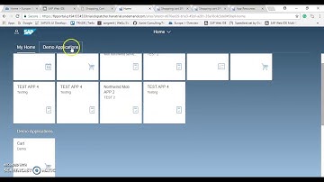 SRM Shopping cart - Demo application