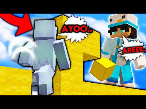 INSANE FUNNY BEDWARS | Hypixel Hindi Bedwars Troll | illusioNoble 
