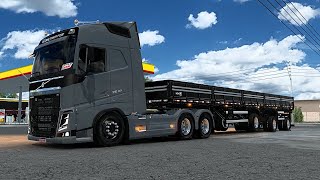 VOLVO FH 540 SE BOTANDO A TODA NA VANDERLEIA /MAPA RBR+DLCS EURO TRUCKSIMULATION2 1.50EXPERIMENTAL