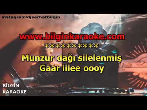 Cengiz Özkan - Munzur Dağı Silelenmiş (Karaoke) Orjinal Stüdyo