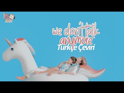 Jimin, JK 'We Don't Talk Anymore' Cover Türkçe Çeviri