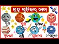 Planets name in the solar system  planets name in odia  solar system in odia language  kidz world