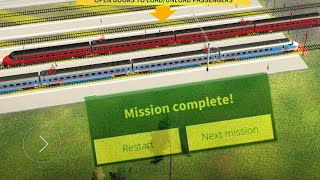 Electric train game, mission 4 easy way just to the same way I do it. late train won't be late👍🏻 screenshot 4