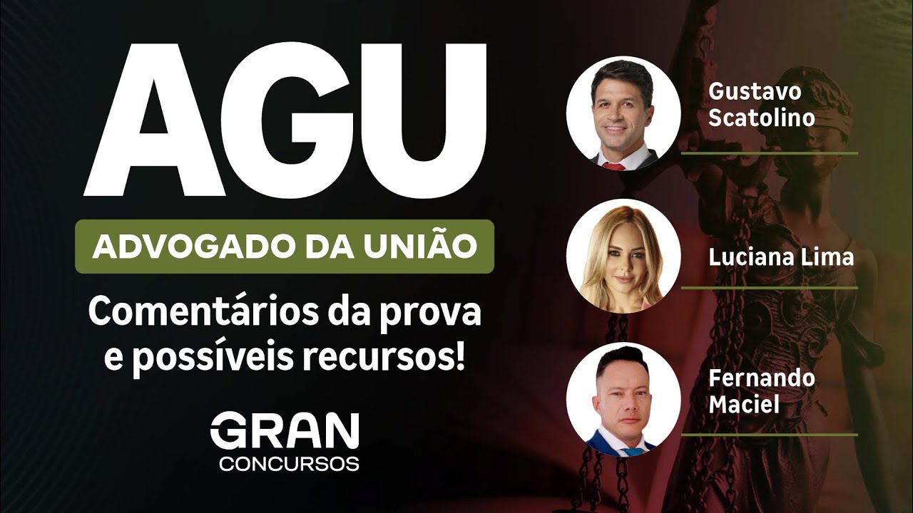 Acompanhe a live de lançamento do estágio de pós-graduação em Direito da  AGU — Advocacia-Geral da União