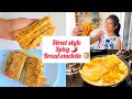 Hot & Spicy Bread Omlette||Street style||Desi fluffy omlette||Ashtrixx Style||DIML