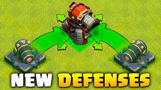 New Merged Defenses in Clash of Clans!