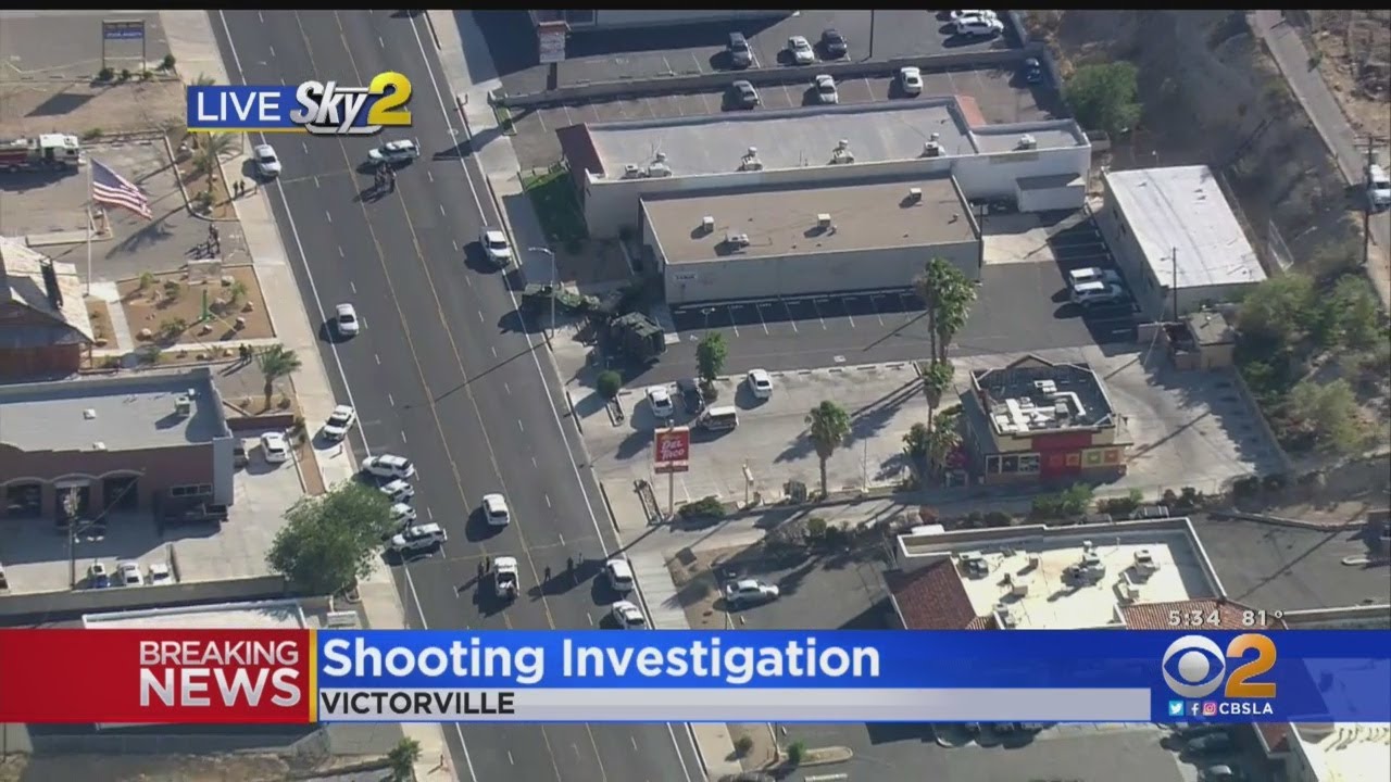 Deputy Injured After Shots Fired In Victorville Standoff - YouTube