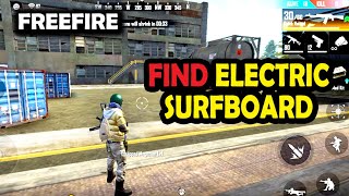 Location To Get Electrical Surfboard In Free Fire | Gaming with NG | screenshot 5