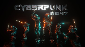 Cyberpunk Title Sequence