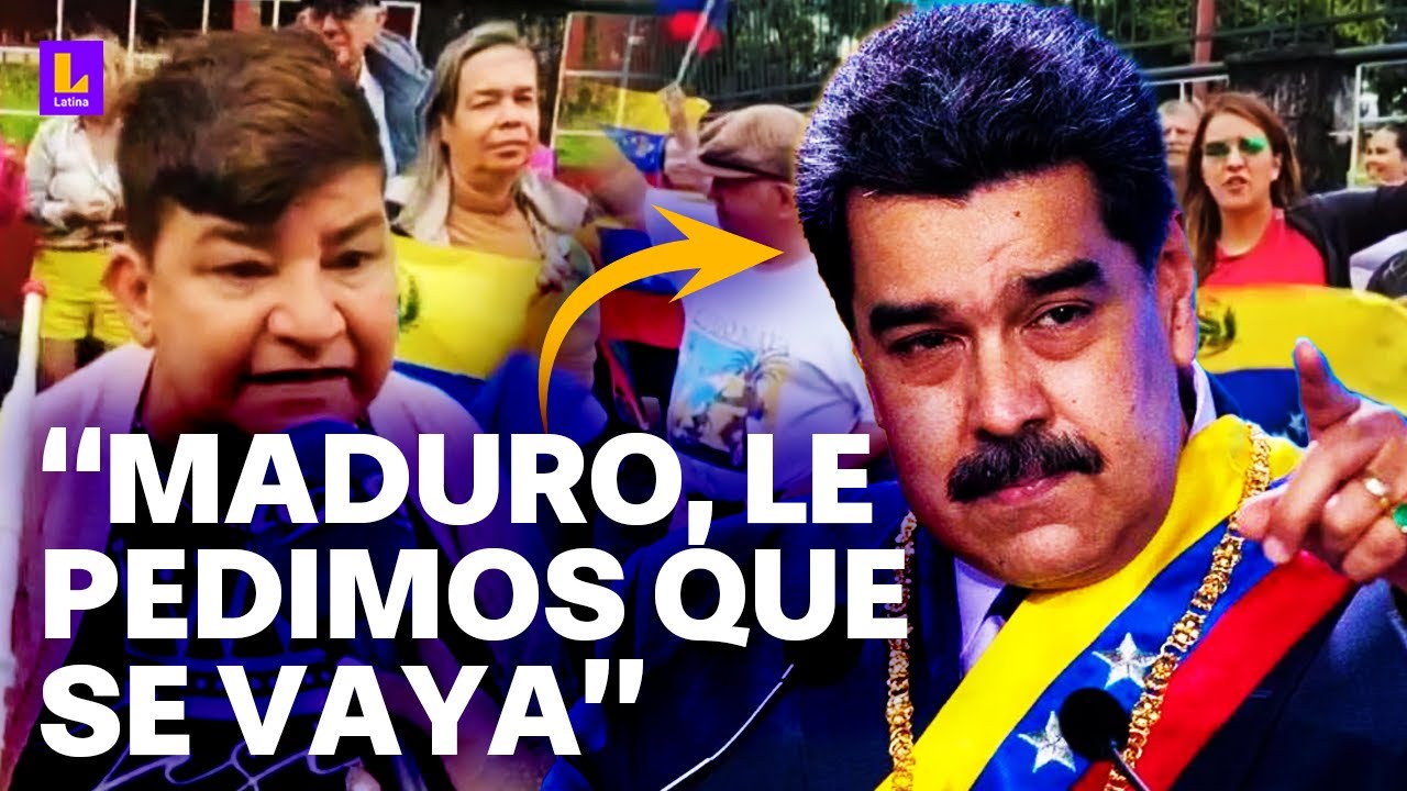 Venezolanos suplican a Nicolás Maduro que se vaya y piden ayuda a los