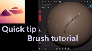 Nomad sculpt- tutorial ( how to make a brush)
