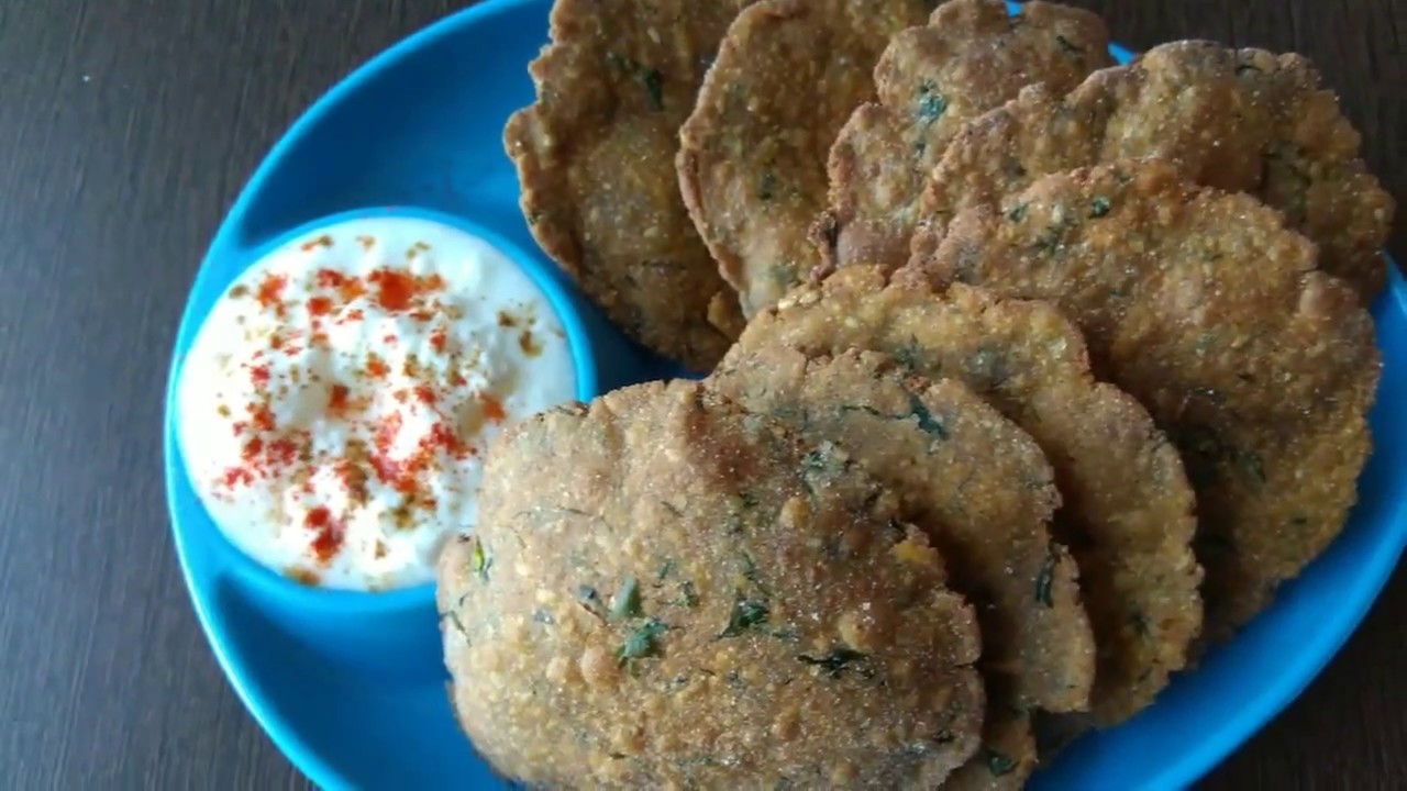 बाजरीची पूरी Bajari Flour Puri by Nivis Recipe YouTube