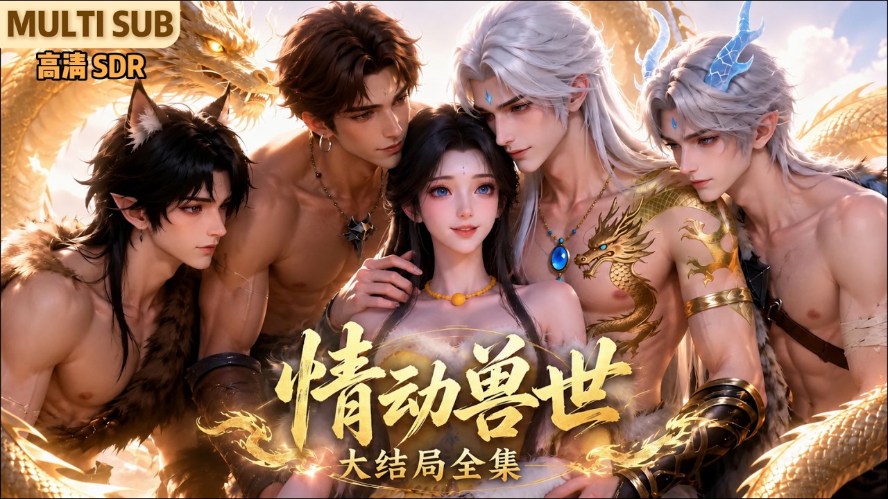 MULTI SUB《情动兽世》【大结局全集】🌸支教老师穿越兽世,偶遇龙族少主墨云,觉醒系统空间获得龙皇传承,与九爪金龙夫君强强联手,带领兽人部落走向繁荣! #动漫 #漫剧 #小九追书吖