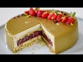 Strawberry Pistachio Entremet – Bruno Albouze