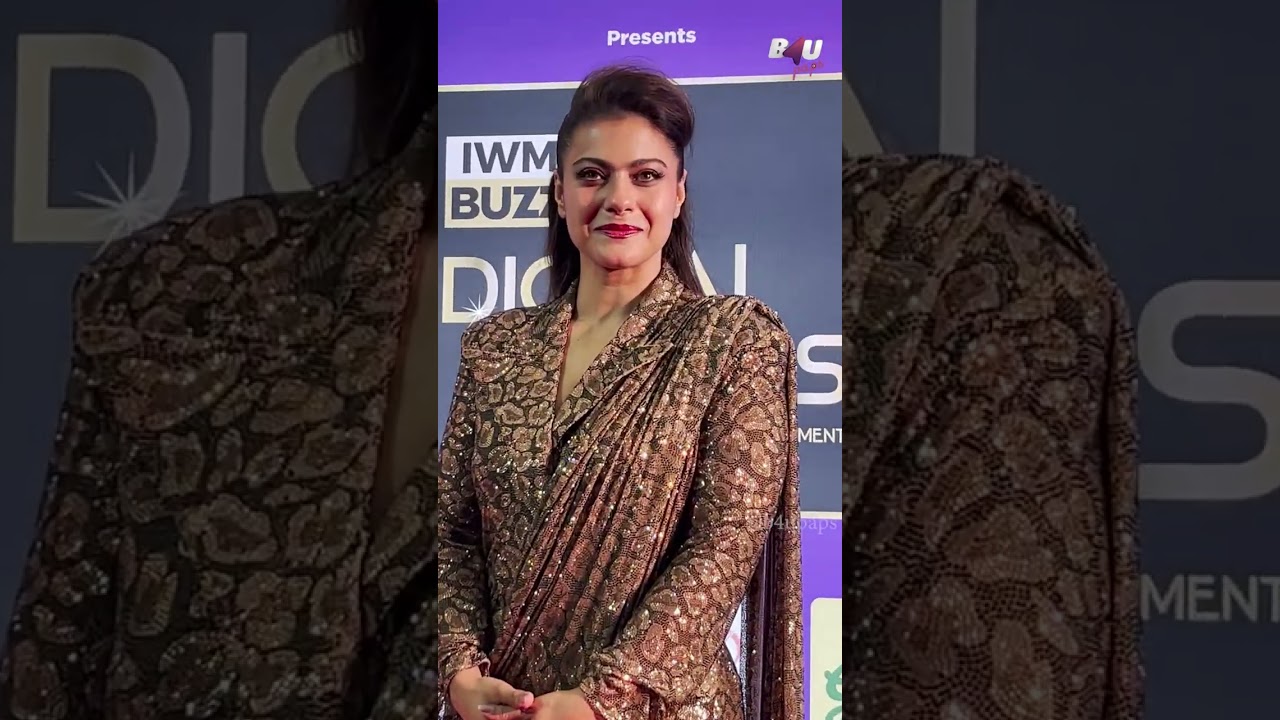 Kajol At Iwm Buzz Digital Awards Season 6 