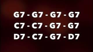 Rock Me Baby - Blues Guitar Backing Track (G)