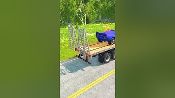 Epic BeamNG.Drive crashes! 💥 Real physics, wild stunts, and pure chaos! 🚗🔥 #BeamNGDrive #beamngdrive