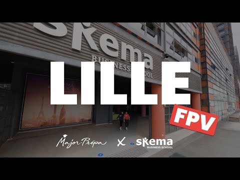 Drone : Lille et SKEMA en FPV