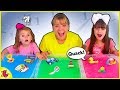 GELLI BAFF TOY CHALLENGE GAME! DESAFIO LAURINHA E MAMÃE