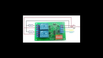 CE035 2 CH RS485 Relay Board UART Serial Port Switch Module Modbus AT Command Control