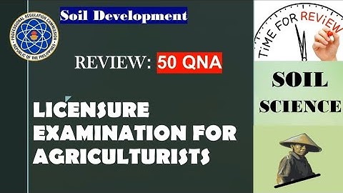 Top Most Questions in Soil Science (50 items) || Licensure Examination for Agriculturists 2022||#QnA