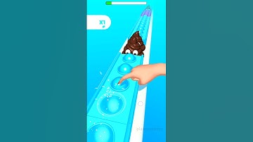 Pop it Run ! funny, Very Satisfying and Relaxing Gameplay #shorts #youtubeshorts  @iplayeverything