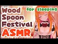 #ASMR 黒3Dio・Triggers for Sleep:木材スプーン中心👂💖木材・耳かき/眠くなる音/囁き/ #vtuber #睡眠導入 0726 獅子王クリス降臨回 #神回