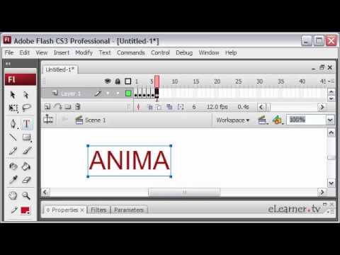 Flash Tutorials: Frame Animation