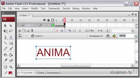Flash Tutorials: Frame Animation