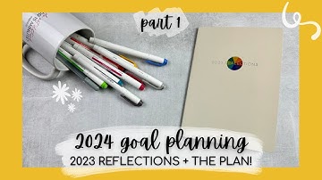 GOAL SETTING for 2024! | PART 1: reflecting on 2023 + narrowing down my WOTY | #makselife