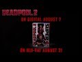 "Deadpool 2" ganha trailer oficial para lançamento em homevideo