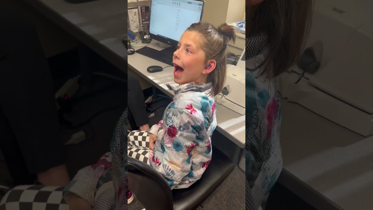 Girl Hears For The First Time ViralHog