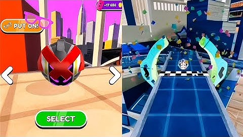 ⛑️💍Going Balls Vs Reverse Video Gameplay SpeedRun Max Level 2821