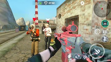 FPS Gun Strike Ops: Offline Encounter Shooting 3D _ Android Gameplay #2