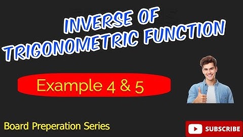 Class 12 Ex 2.2 Q5 Math | Inverse Trigonometry | Q5 Ex 2.2 Class 12 Math | Ex 2.2 Q5 Class 12 Math