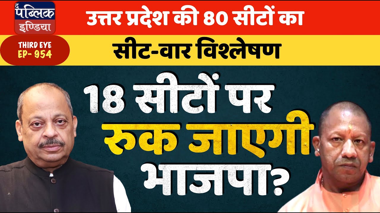 BJP May Win Only 18 Seats in UP: Lok Sabha Polls 2024 Seat-wise ...