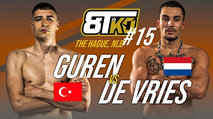 WHAT A FIGHT!!!! YASIN GUREN vs THIAN DE VRIES