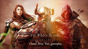 The Elder Scrolls Online Beta gameplay part #1